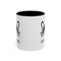 My Dog Is My Spirit Animal Accent Coffee Mug (11oz)