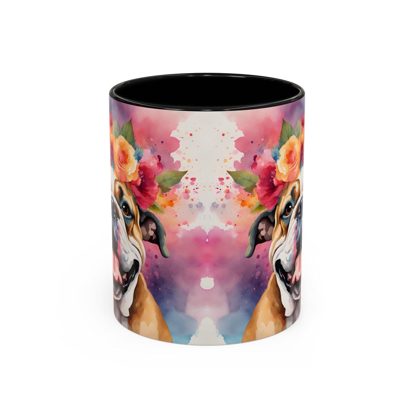 British Bulldog 01 Accent Coffee Mug - Dog Lover Gift