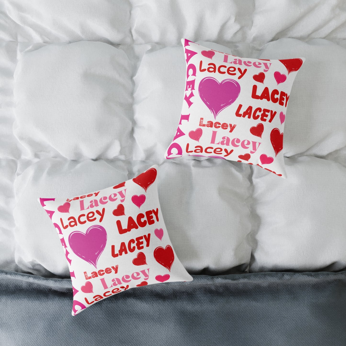 (Personizable) Name Of Your Loved One 02 Poly Pillow