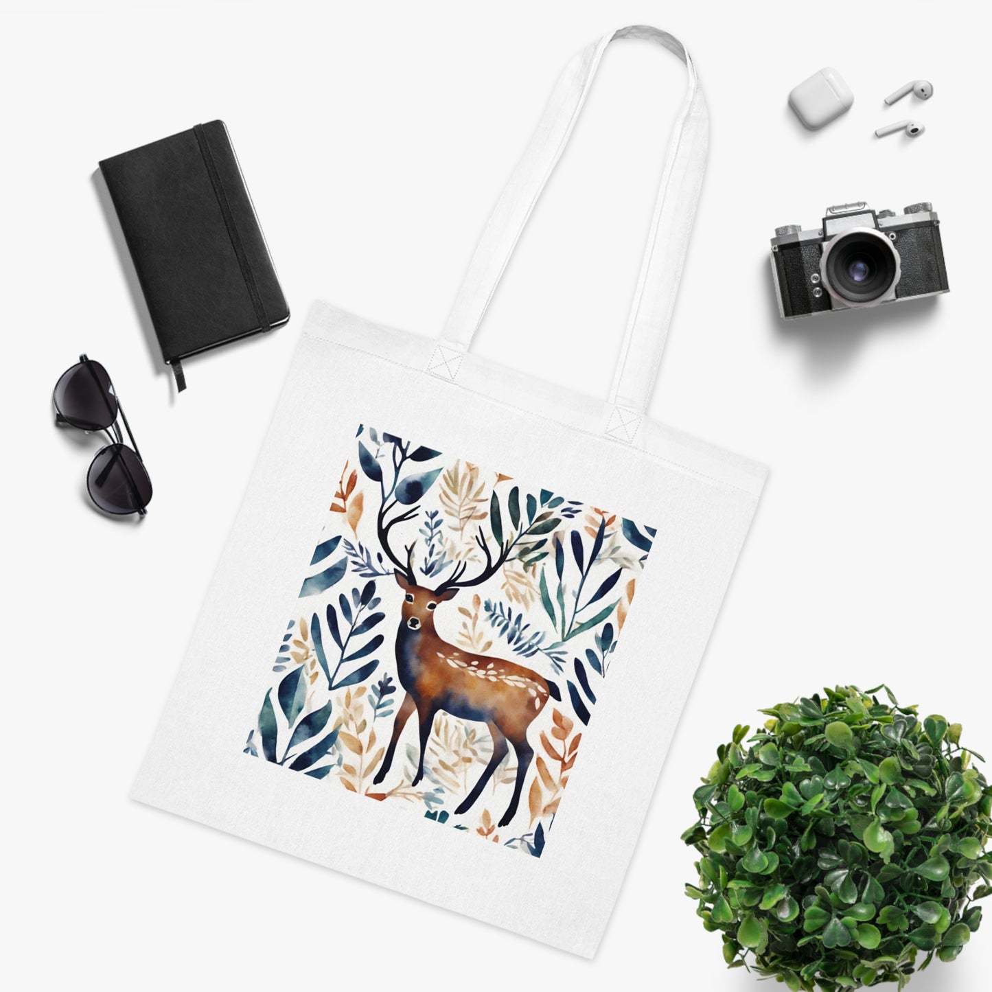 Woodland 01 Cotton Tote