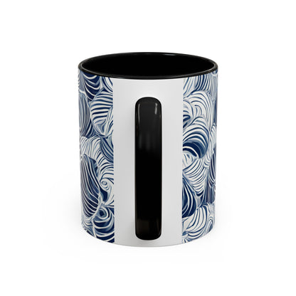 Seashell 5 Accent Coffee Mug (11oz)