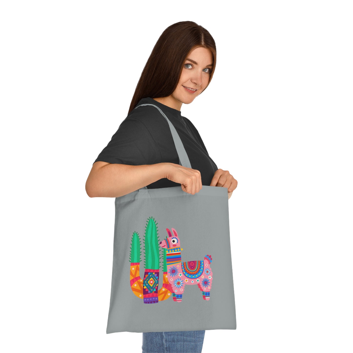 Llama 01 Cotton Tote