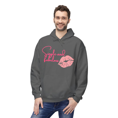 Single And Fabulous Unisex Valentines Hoodie