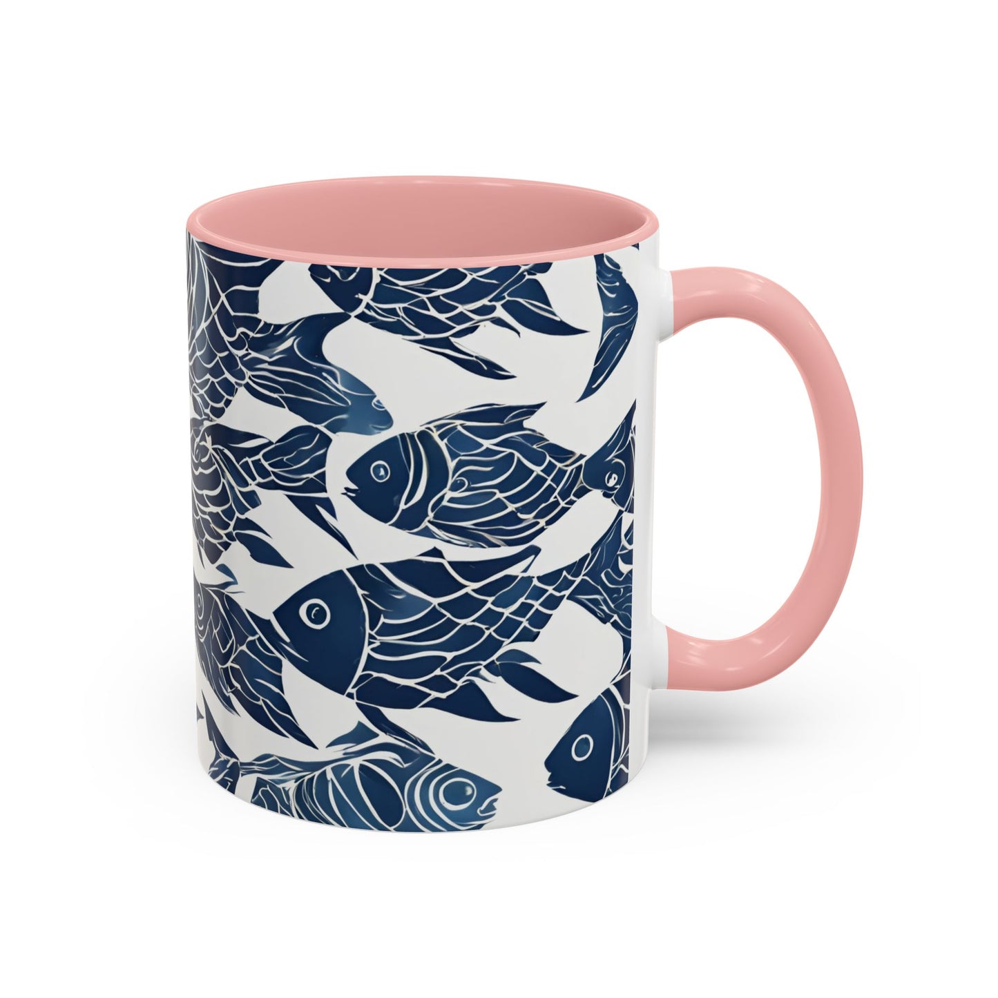 Fish 06 Accent Coffee Mug (11oz)