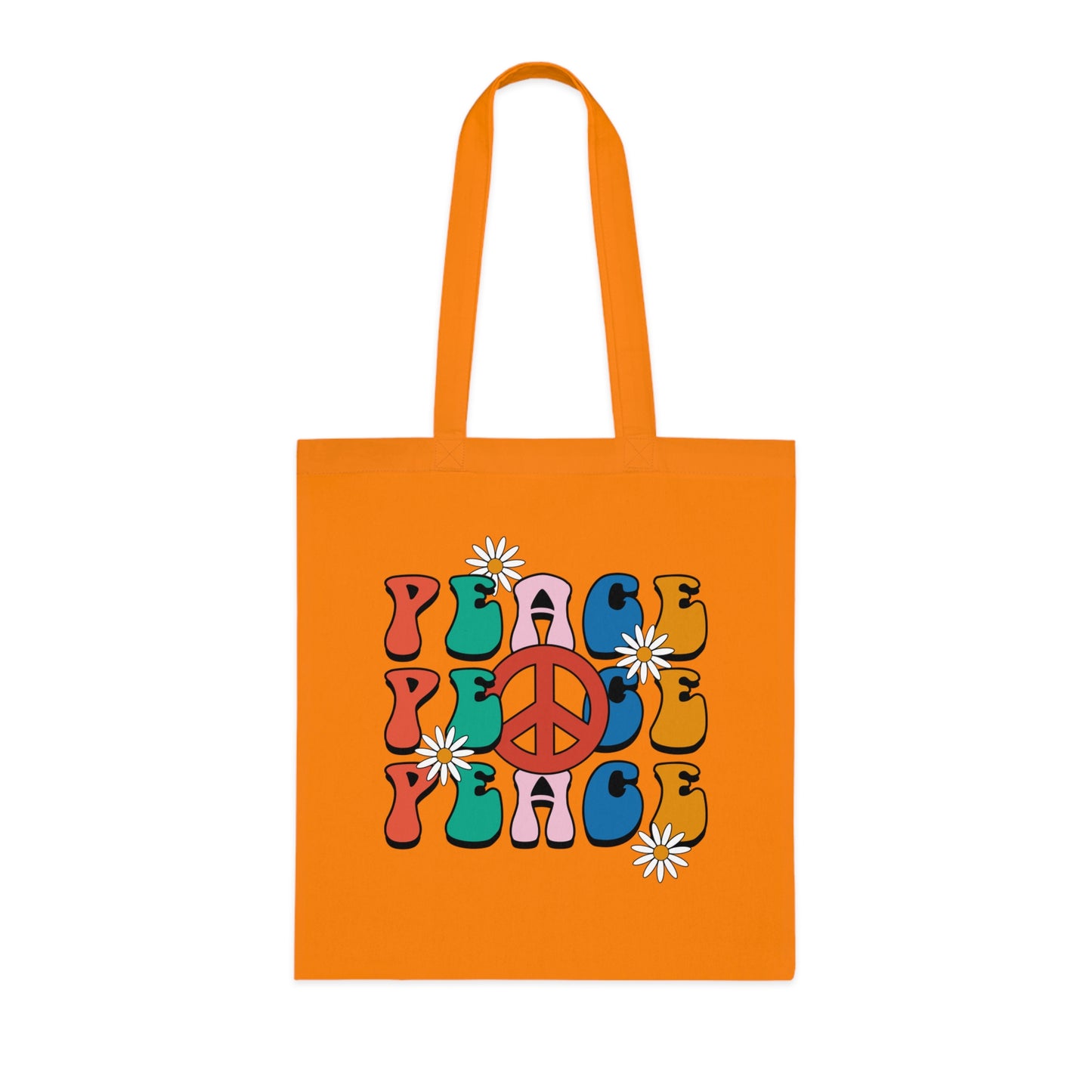 Flower power 05 Cotton Tote