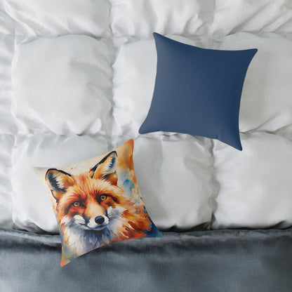 Fox 02 Poly Pillow - Natures Beauty Design