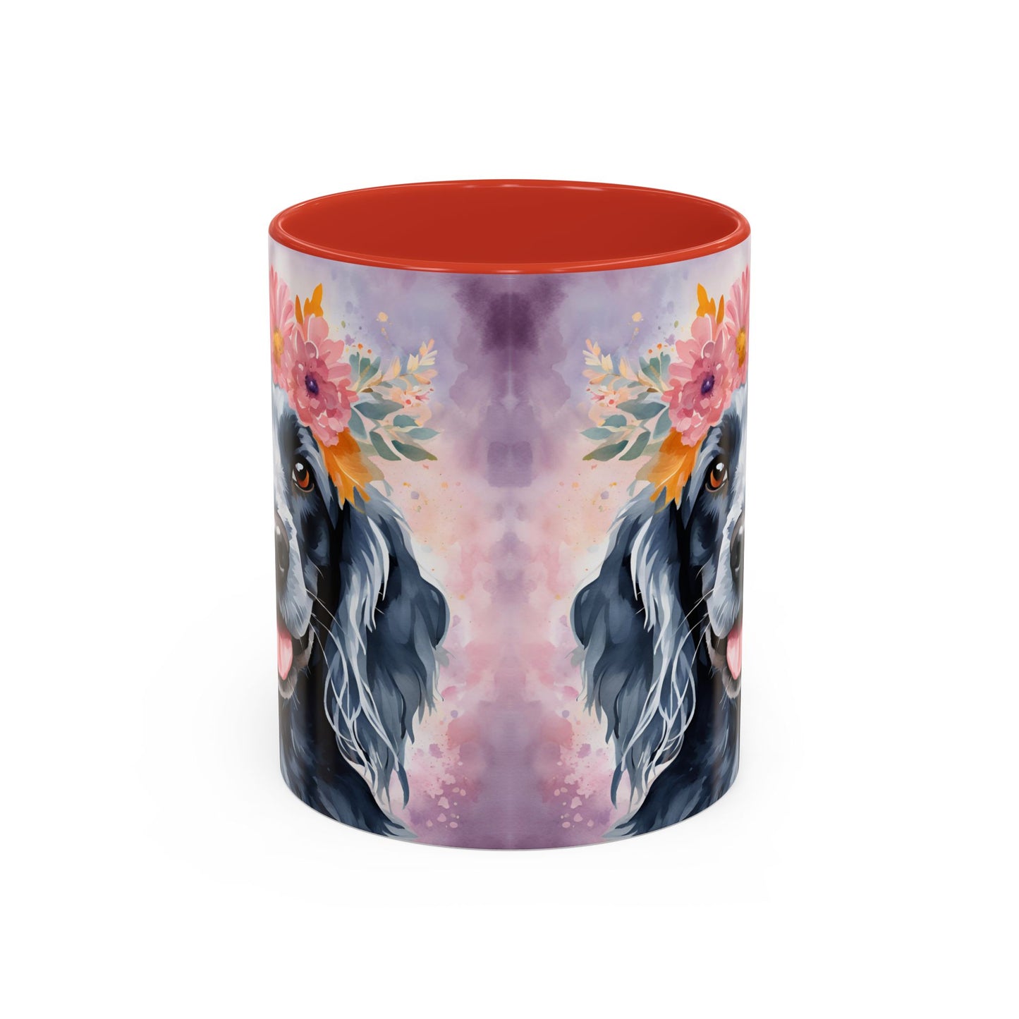 Blue Roan Cocker Spaniel 02 Accent Coffee Mug - Dog Lover Gift