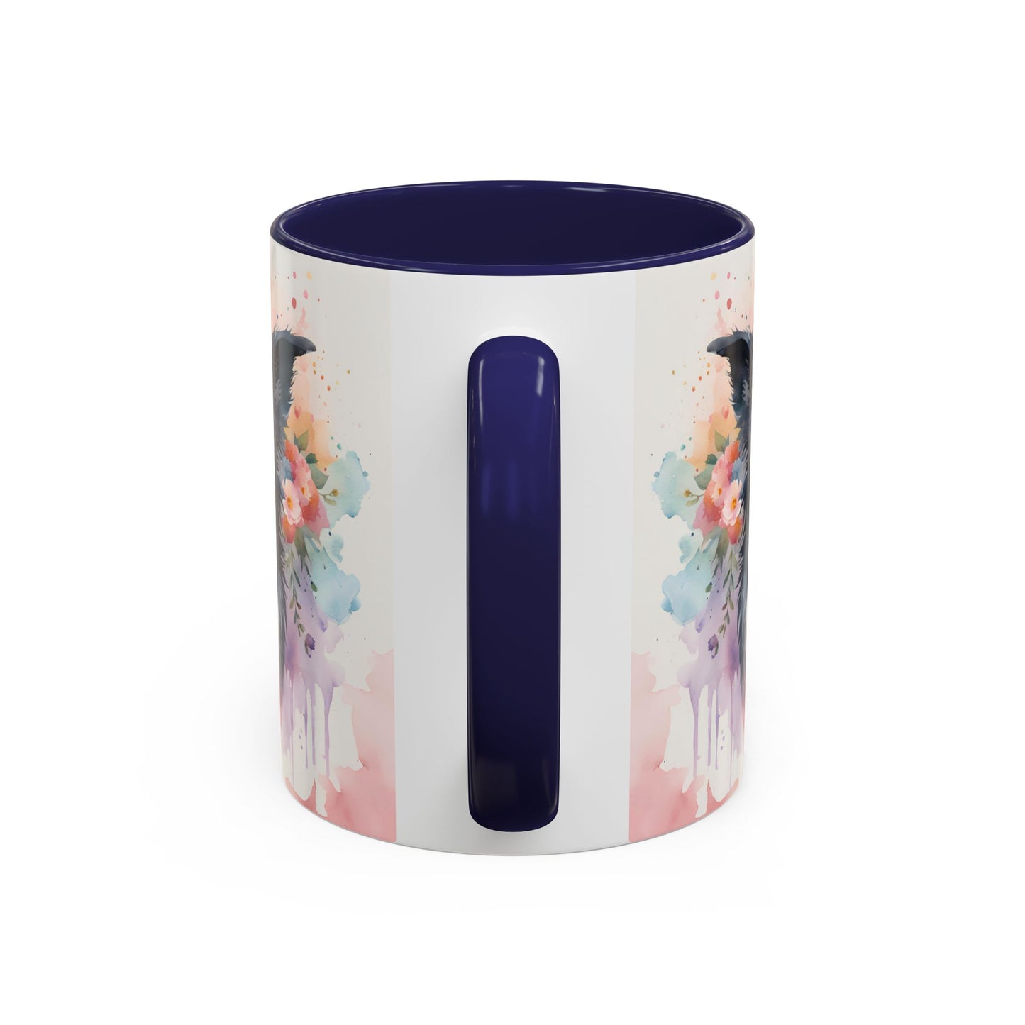 Border Collie 01 Accent Coffee Mug - Dog Lover Gift