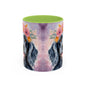 Blue Roan Cocker Spaniel 02 Accent Coffee Mug - Dog Lover Gift
