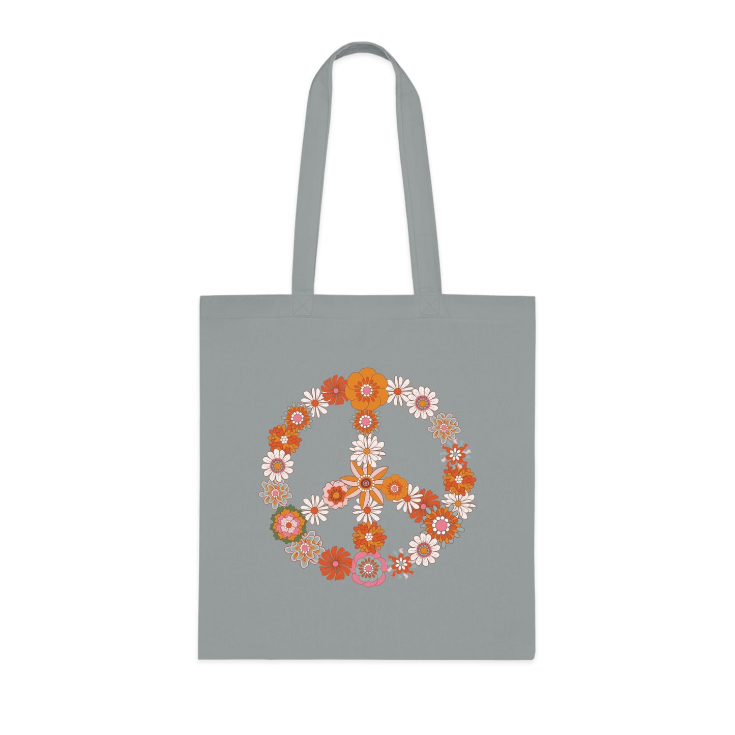Flower power 08 Cotton Tote