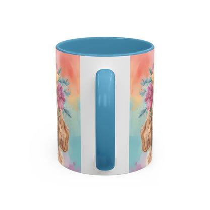 Cockapoo 01 Accent Coffee Mug - Dog Lover Gift