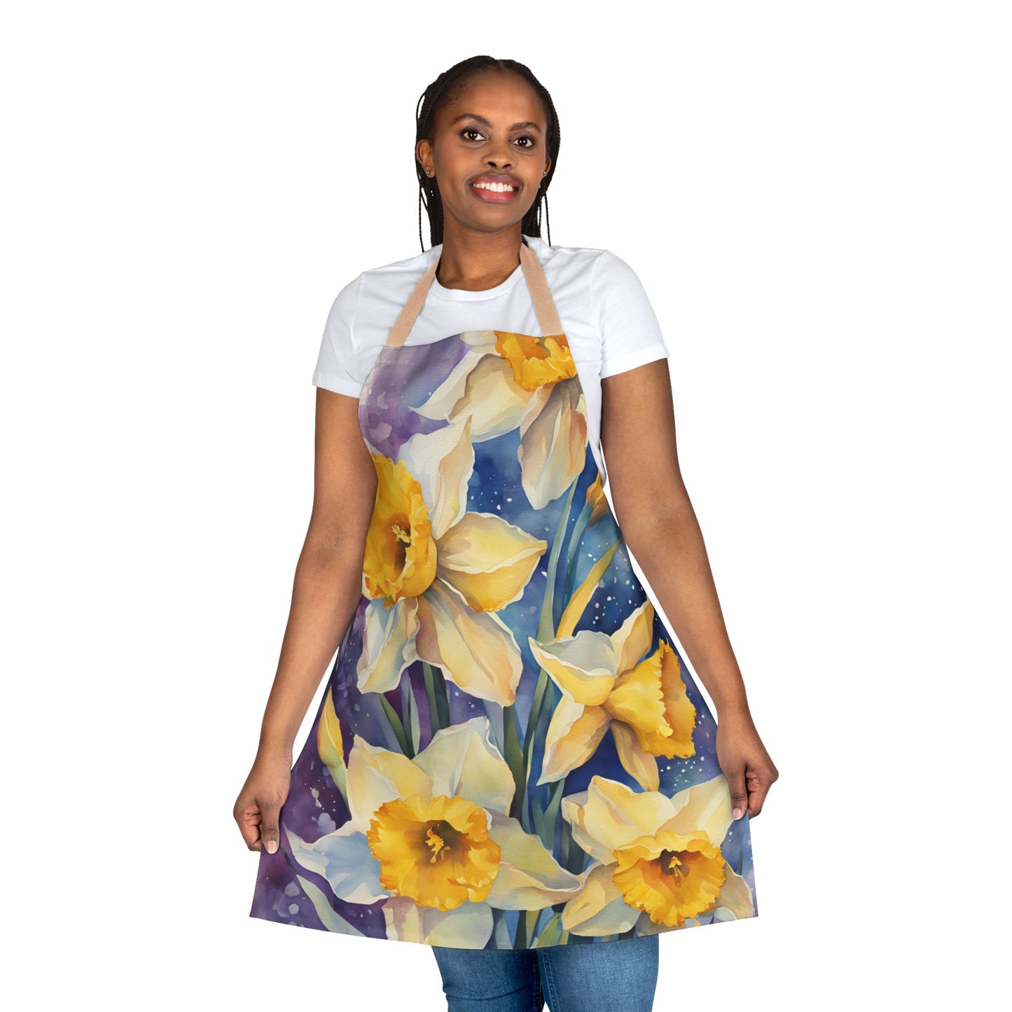 Daffodils 03 Apron 5-Color Straps