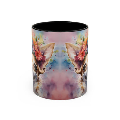 Chihuahua 04 Accent Coffee Mug - Dog Lover Gift