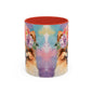 Pomeranian 01 Accent Coffee Mug - Dog Lover Gift