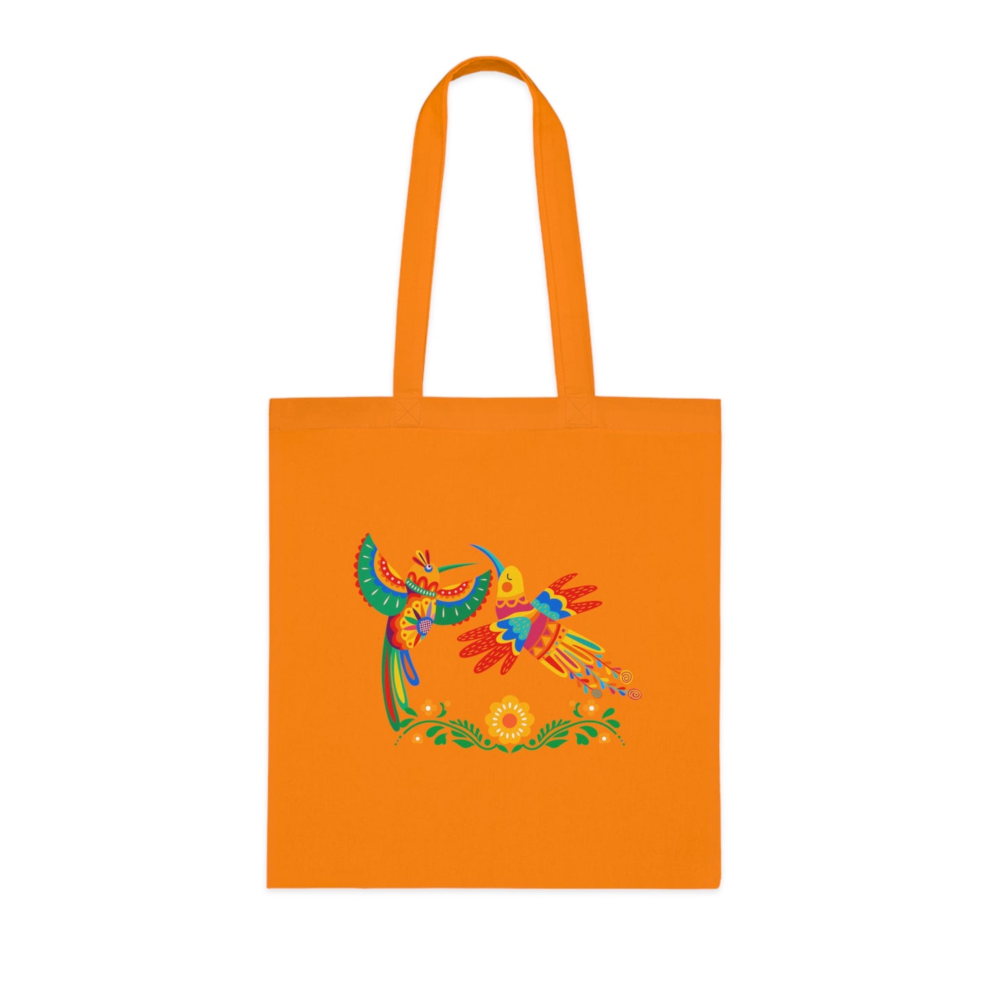 Funky birds 02 Cotton Tote