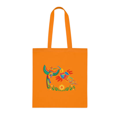 Funky birds 02 Cotton Tote