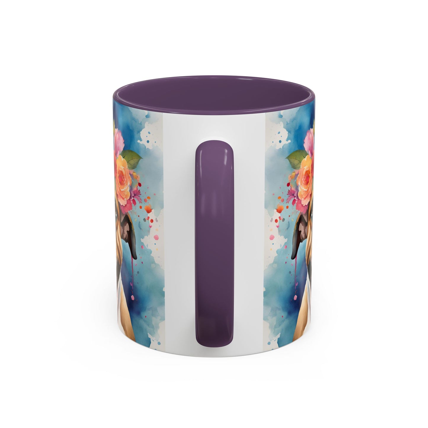 British Bulldog 01 Accent Coffee Mug - Dog Lover Gift