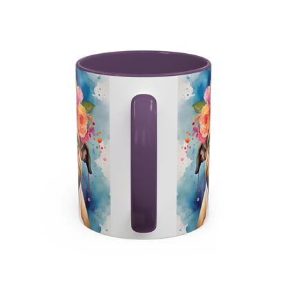 British Bulldog 01 Accent Coffee Mug - Dog Lover Gift