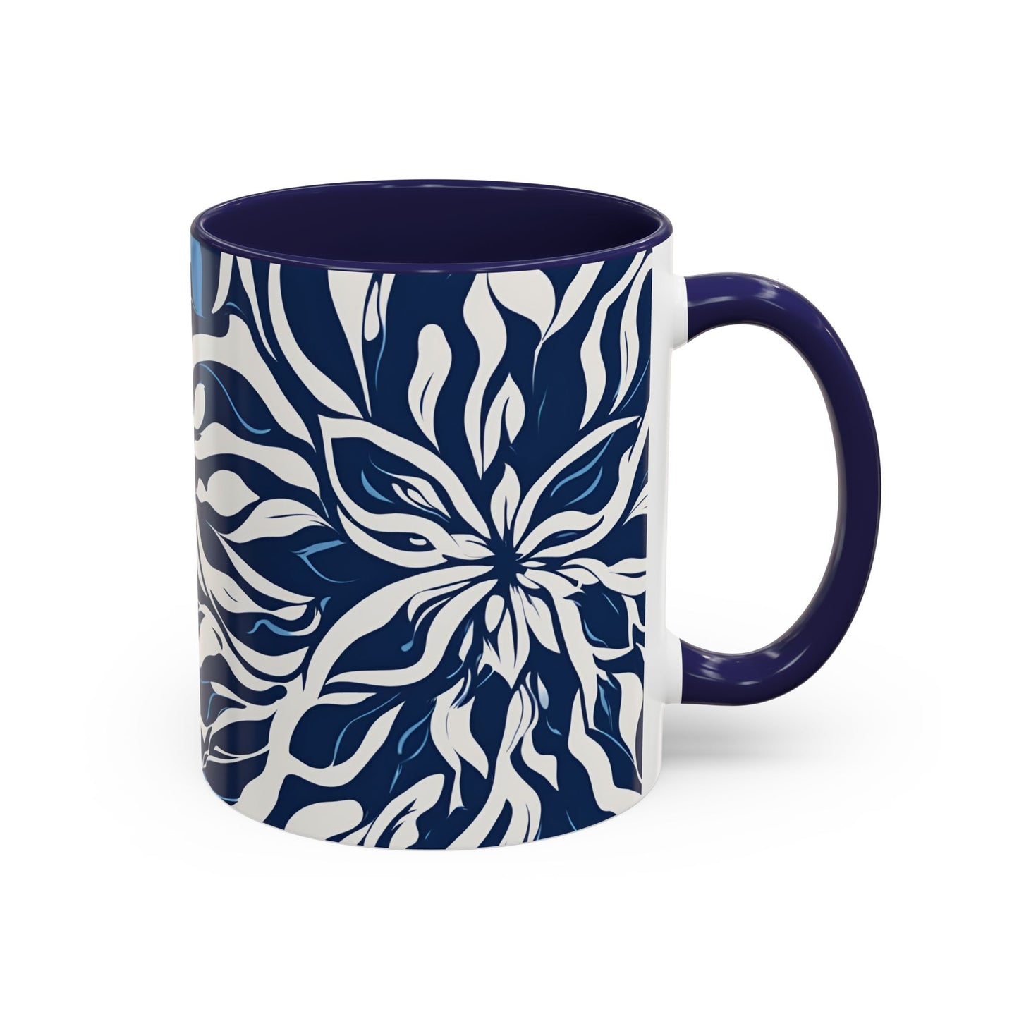 Flower 1 Accent Coffee Mug (11oz)