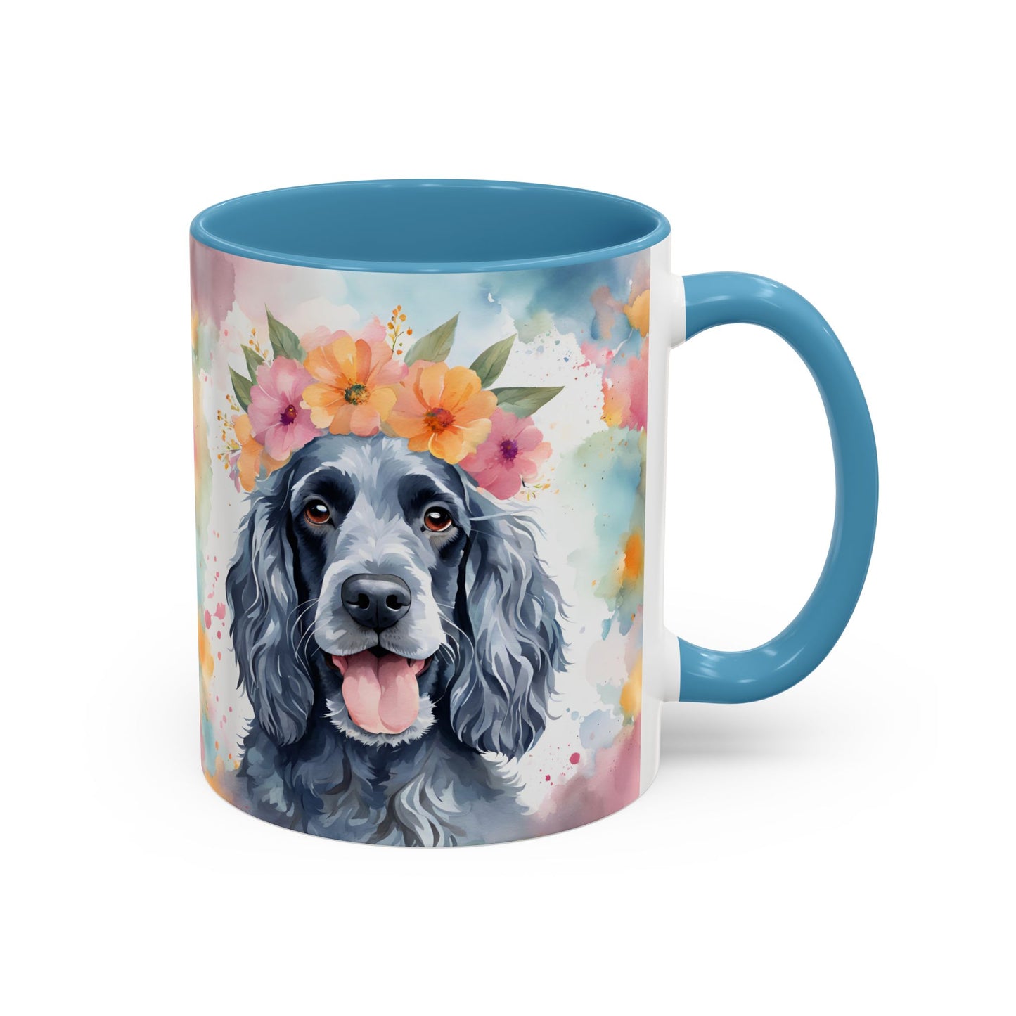 Blue Roan Cocker Spaniel 03 Accent Coffee Mug - Dog Lover Gift