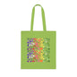 Abstract flowers 10 Cotton Tote