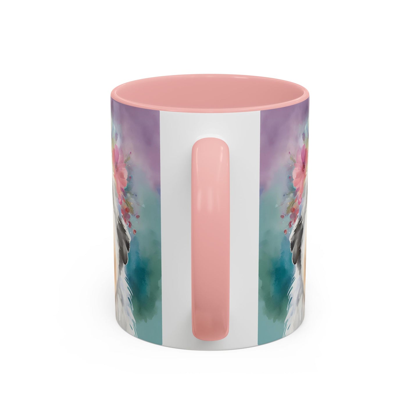 Bearded Collie 04 Accent Coffee Mug - Dog Lover Gift