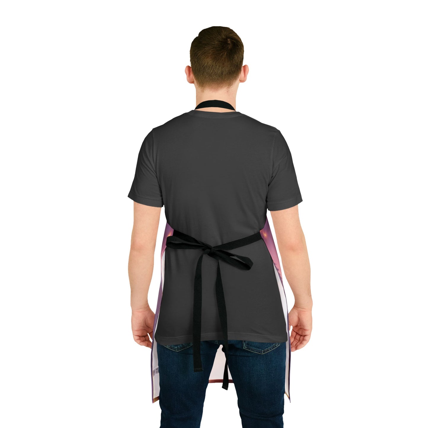 King of the BBQ 2 Apron, 5 Color Straps (AOP)