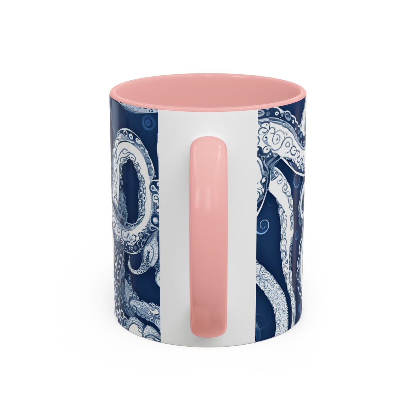 Octopus 5 Accent Coffee Mug (11oz)