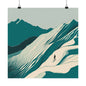 Lone Collection Walker 3 Matte Square Posters