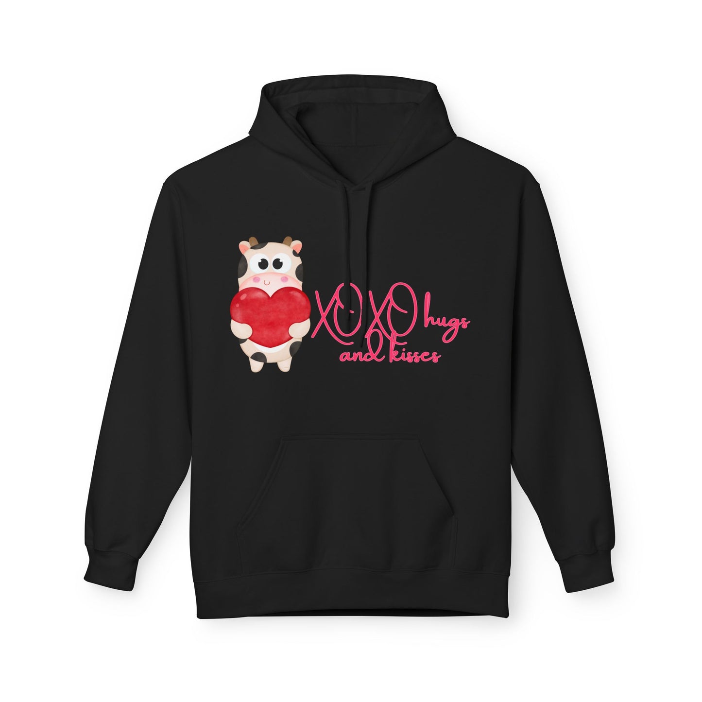 XOXO Hugs And Kisses Unisex Valentines Hoodie