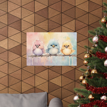 Nursery Birdies 8 Matte Horizontal Posters