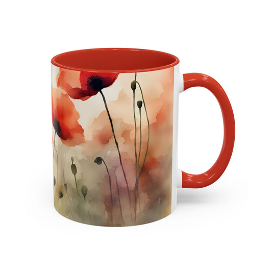 Poppy 3 Accent Mug 11oz