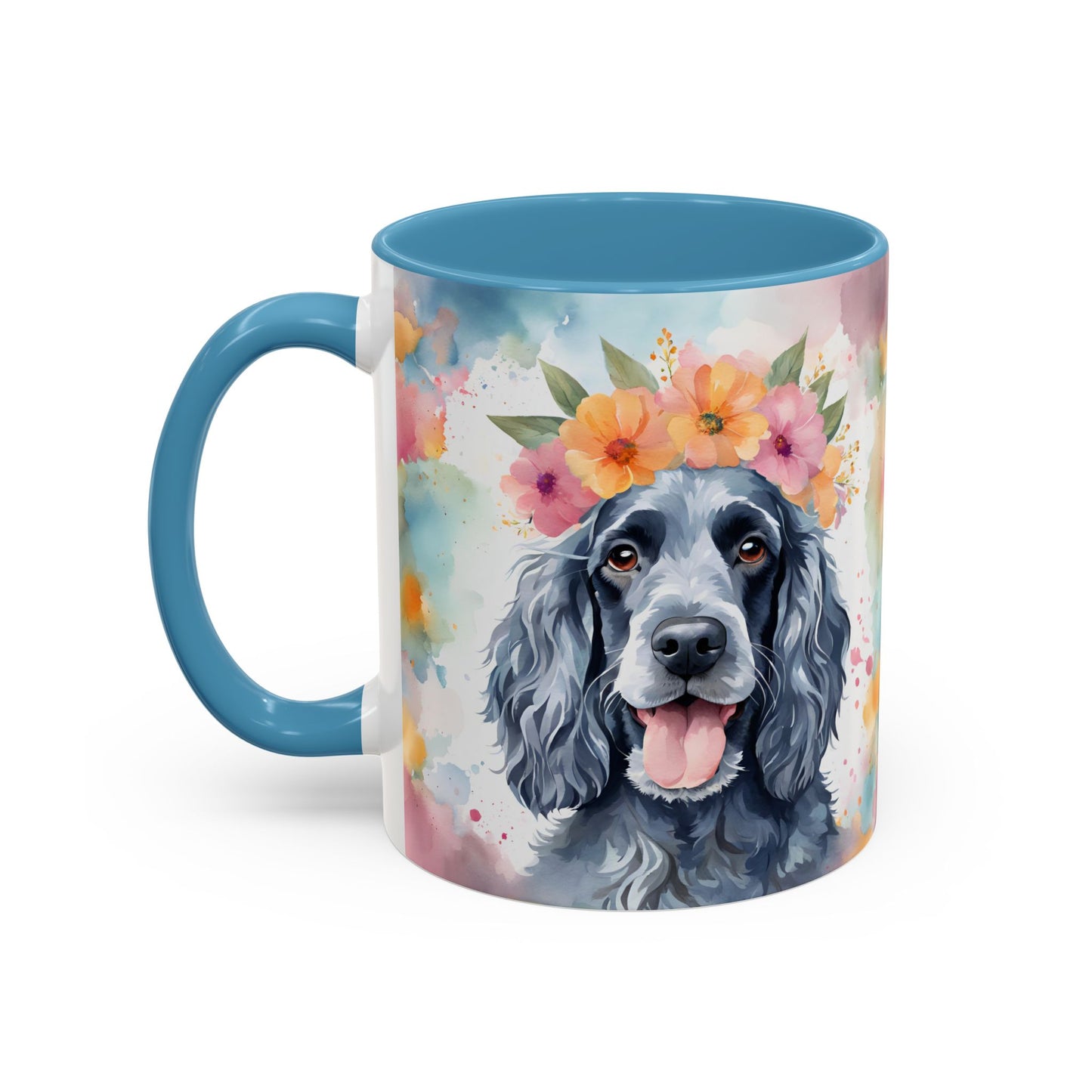 Blue Roan Cocker Spaniel 03 Accent Coffee Mug - Dog Lover Gift