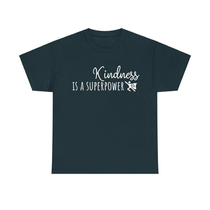 Kindness Is A Superpower Unisex Heavy Cotton Tee