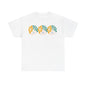 More Abstract Flowers 17 Unisex Heavy Cotton Tee