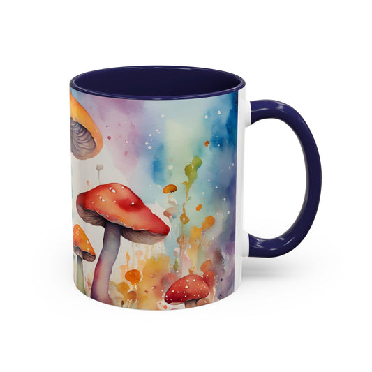 Mushroom 3 Accent Mug 11oz
