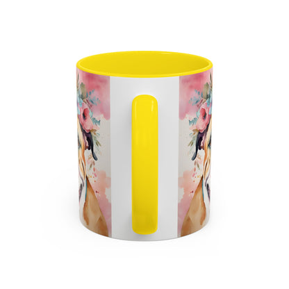 British Bulldog 04 Accent Coffee Mug - Dog Lover Gift