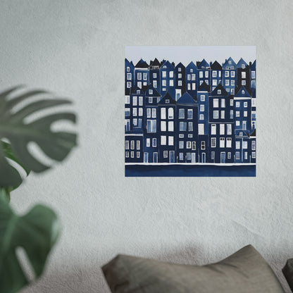 Blue Collection 27 Matte Print
