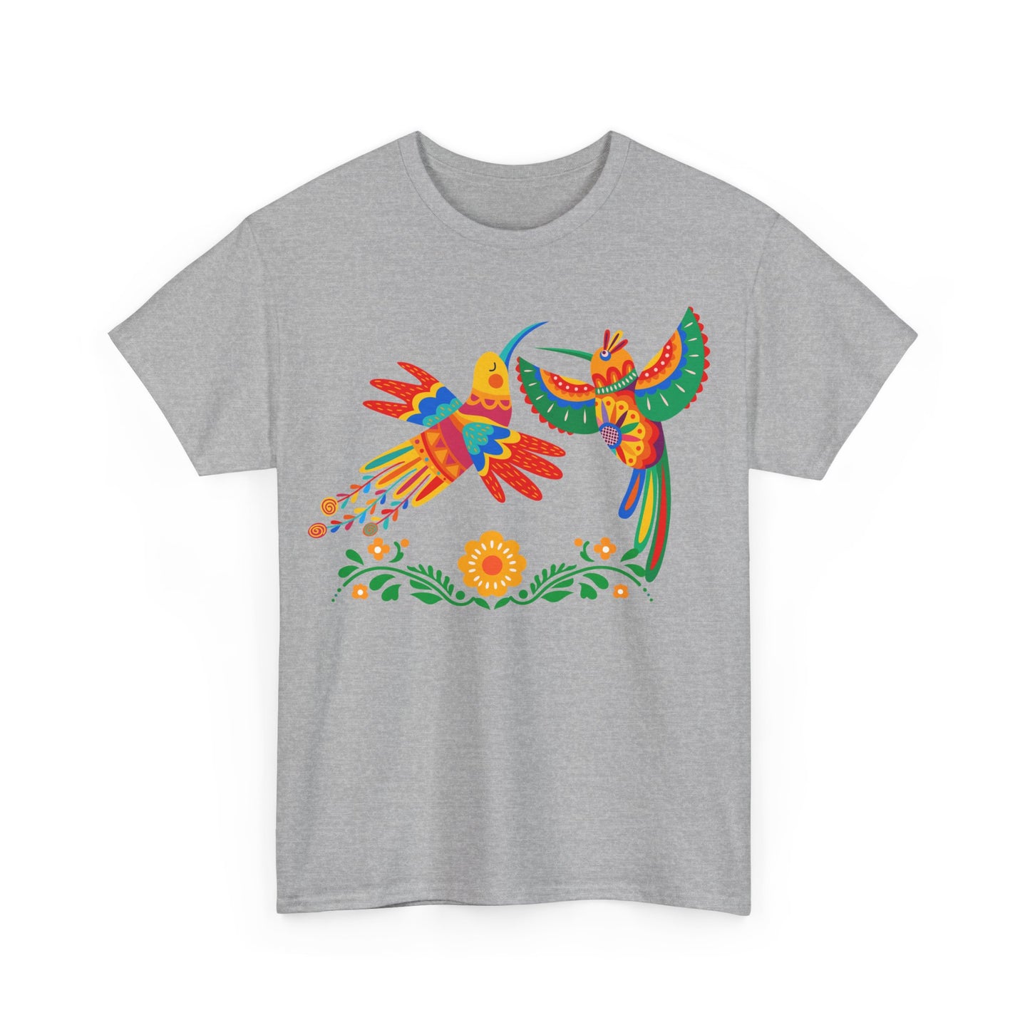 Jazzy birds 02 Unisex Heavy Cotton Tee