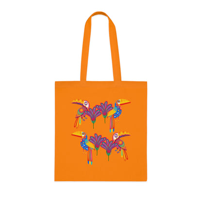 Funky birds 12 Cotton Tote