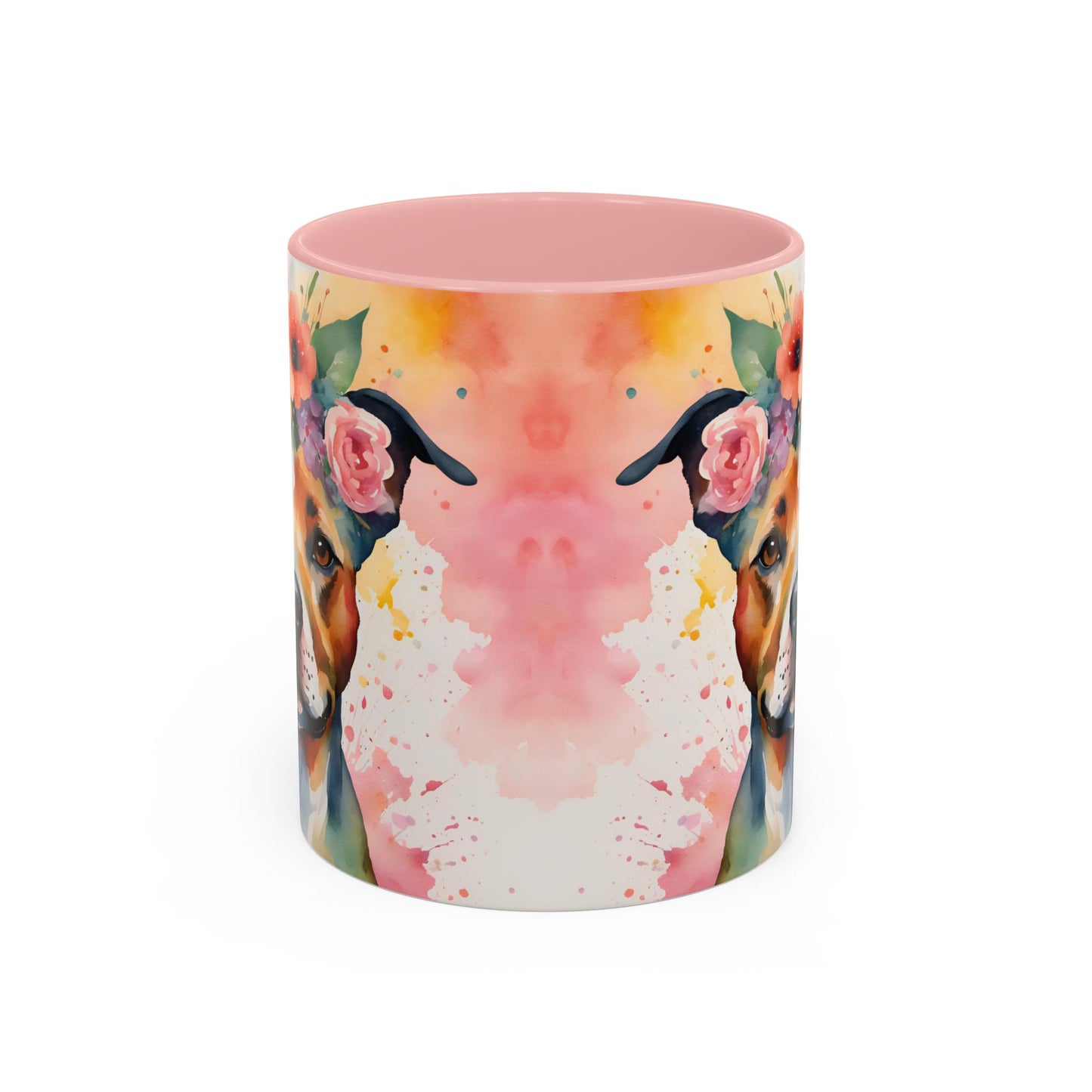 Staffordshire Bull Terrier 03 Accent Coffee Mug - Dog Lover Gift