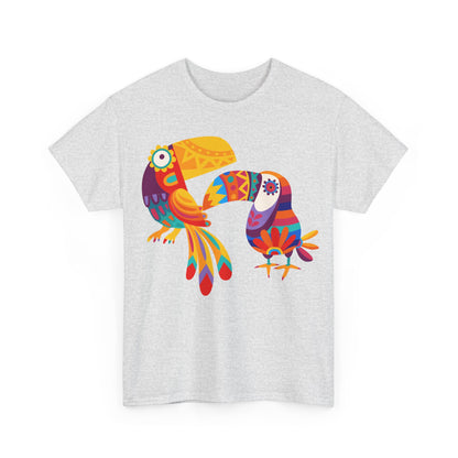 Jazzy birds 08 Unisex Heavy Cotton Tee