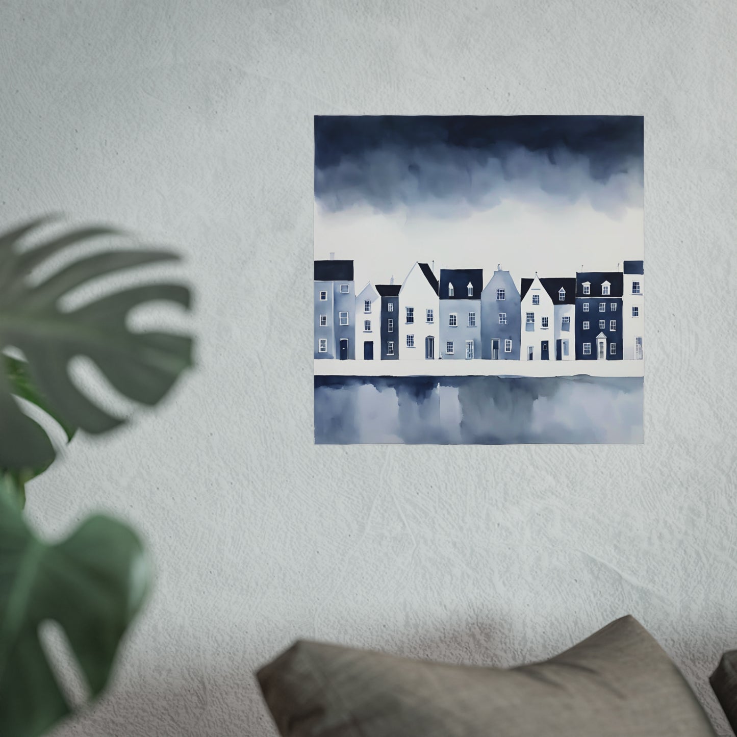 Blue Collection 34 Matte Print