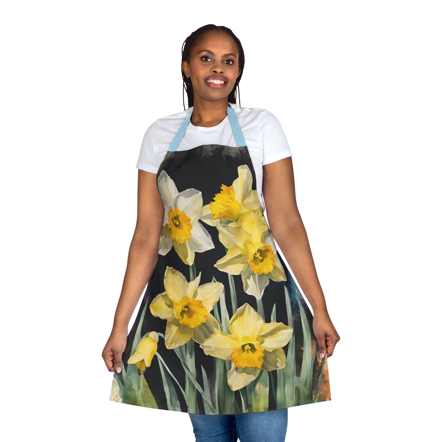 Daffodils 02 Apron 5-Color Straps