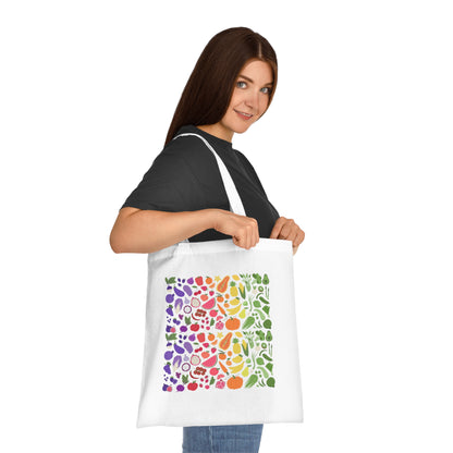 Abstract flowers 10 Cotton Tote