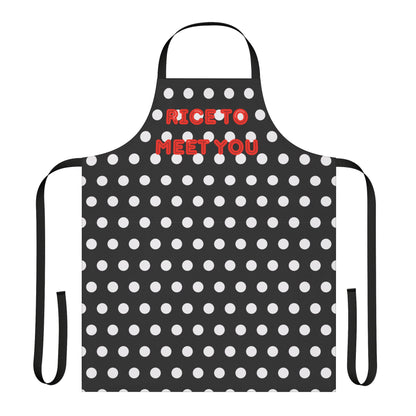 Rice To Meet You Apron, Cooking Pun