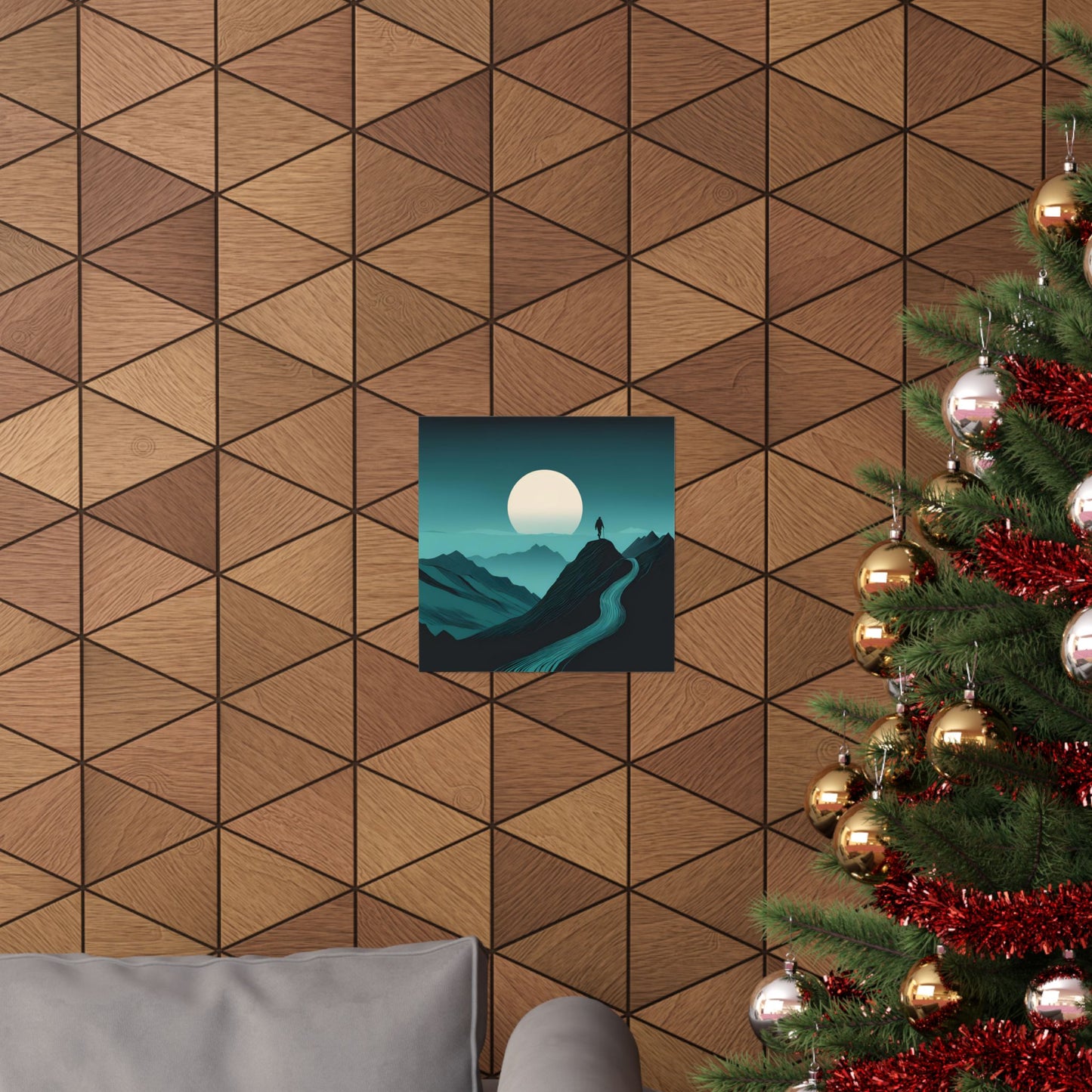 Lone Collection Walker 16 Matte Square Posters