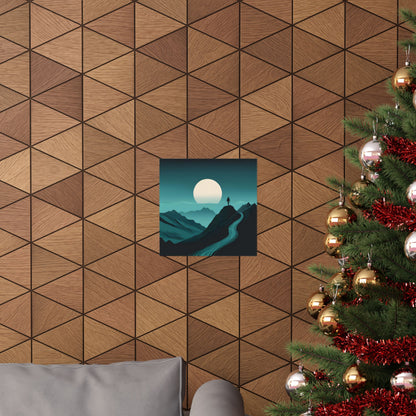 Lone Collection Walker 16 Matte Square Posters