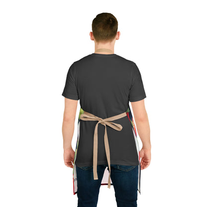 Strawberry 3 Apron, 5 Color Straps (AOP)