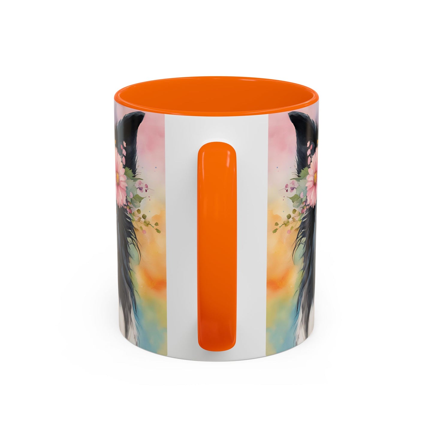 Border Collie 03 Accent Coffee Mug - Dog Lover Gift